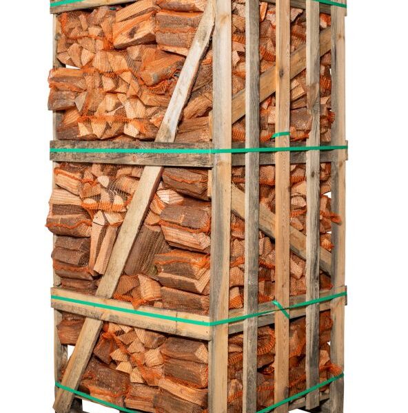 Brennholz Buche 25 cm 80 Sack Palette